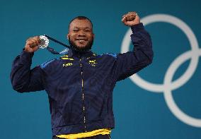 (PARIS2024)FRANCE-PARIS-OLY-WEIGHTLIFTING