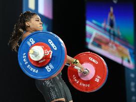 (PARIS2024)FRANCE-PARIS-OLY-WEIGHTLIFTING