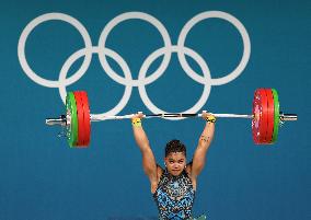 (PARIS2024)FRANCE-PARIS-OLY-WEIGHTLIFTING