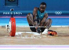 (PARIS2024)FRANCE-PARIS-OLY-WEIGHTLIFTING