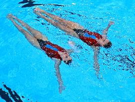 (PARIS2024) FRANCE-SAINT-DENIS-OLY-ARTISTIC SWIMMING