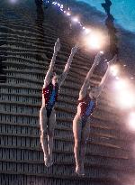 (PARIS2024) FRANCE-SAINT-DENIS-OLY-ARTISTIC SWIMMING