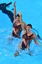 (PARIS2024) FRANCE-SAINT-DENIS-OLY-ARTISTIC SWIMMING