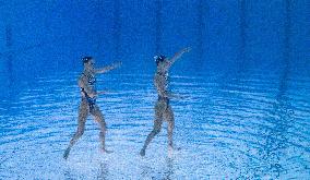 (PARIS2024) FRANCE-SAINT-DENIS-OLY-ARTISTIC SWIMMING