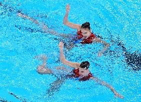 (PARIS2024) FRANCE-SAINT-DENIS-OLY-ARTISTIC SWIMMING