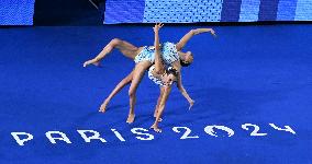 (PARIS2024) FRANCE-SAINT-DENIS-OLY-ARTISTIC SWIMMING