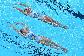 (PARIS2024) FRANCE-SAINT-DENIS-OLY-ARTISTIC SWIMMING