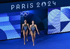 (PARIS2024) FRANCE-SAINT-DENIS-OLY-ARTISTIC SWIMMING