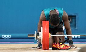 (PARIS2024)FRANCE-PARIS-OLY-WEIGHTLIFTING