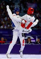 (PARIS2024) FRANCE-PARIS-OLY-TAEKWONDO