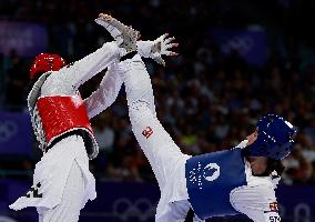 (PARIS2024) FRANCE-PARIS-OLY-TAEKWONDO