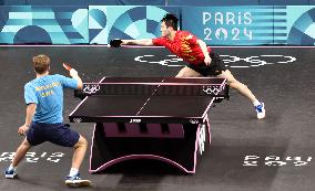 (PARIS2024)FRANCE-PARIS-OLY-TABLE TENNIS