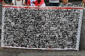 Day Of Solidarity With Belarus Rally In Krakow