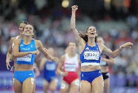 Paris 2024 - Auriana Lazraq-Khlass At Women's Heptathlon 800m