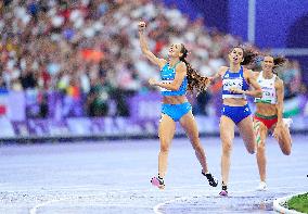 Paris 2024 - Auriana Lazraq-Khlass At Women's Heptathlon 800m