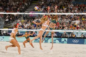 Paris 2024 - Beach Volley - Women's Team Gold Medal Match