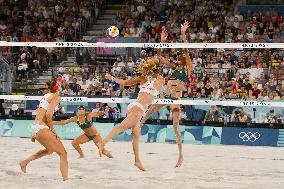 Paris 2024 - Beach Volley - Women's Team Gold Medal Match