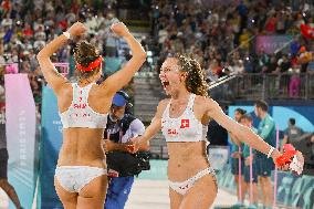 Paris 2024 - Beach Volley - Women's Team Gold Medal Match