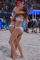 Paris 2024 - Beach Volley - Women's Team Gold Medal Match