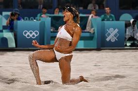 Paris 2024 - Beach Volley - Women's Team Gold Medal Match