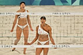 Paris 2024 - Beach Volley - Women's Team Gold Medal Match