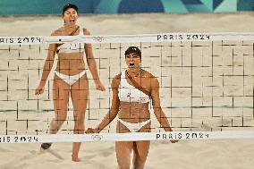 Paris 2024 - Beach Volley - Women's Team Gold Medal Match