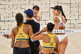 Paris 2024 - Beach Volley - Women's Team Gold Medal Match