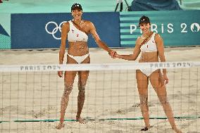 Paris 2024 - Beach Volley - Women's Team Gold Medal Match