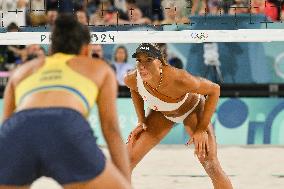 Paris 2024 - Beach Volley - Women's Team Gold Medal Match