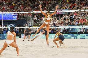 Paris 2024 - Beach Volley - Women's Team Gold Medal Match