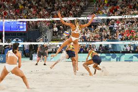 Paris 2024 - Beach Volley - Women's Team Gold Medal Match