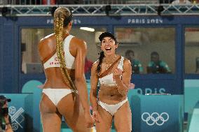 Paris 2024 - Beach Volley - Women's Team Gold Medal Match