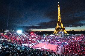 Paris 2024 - General view of the Eiffel Tower Stadium