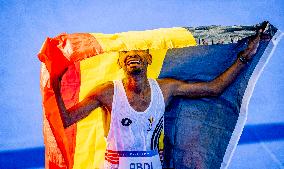 Paris 2024 - Marathon - Belgian Bashir Abdi Wins Silver