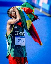 Paris 2024 - Marathon - Tamirat Tola Wins Gold