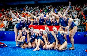 Paris 2024 - Netherlands Win Women's Bronze In Water Polo