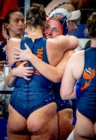 Paris 2024 - Netherlands Win Women's Bronze In Water Polo