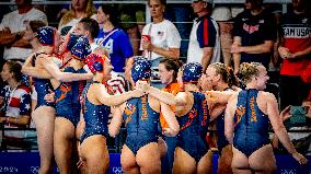 Paris 2024 - Netherlands Win Women's Bronze In Water Polo