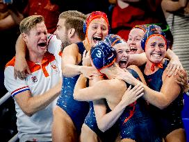 Paris 2024 - Netherlands Win Women's Bronze In Water Polo