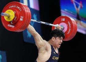 (PARIS2024)FRANCE-PARIS-OLY-WEIGHTLIFTING