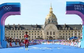 (PARIS2024) FRANCE-PARIS-OLY-ATHLETICS-MEN'S MARATHON