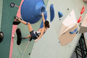 Paris 2024 - Sport Climbing - Oriane Bertone