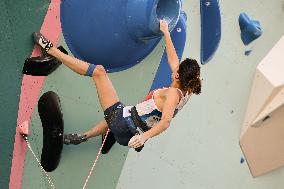 Paris 2024 - Sport Climbing - Oriane Bertone