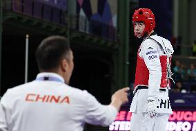 (PARIS2024) FRANCE-PARIS-OLY-TAEKWONDO