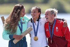 (PARIS2024) FRANCE-VAIRES-SUR-MARNE-OLY-CANOE SPRINT