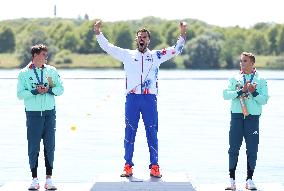 (PARIS2024) FRANCE-VAIRES-SUR-MARNE-OLY-CANOE SPRINT