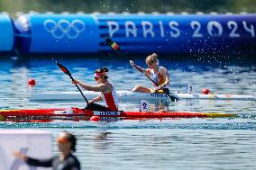 (PARIS2024) FRANCE-VAIRES-SUR-MARNE-OLY-CANOE SPRINT