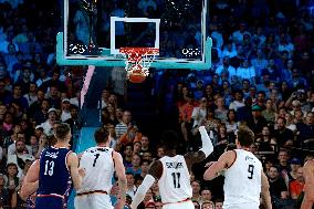 Olympic Games Paris 2024 - Men's Basketball Bronze Medal - Germany vs Serbia