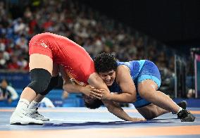 (PARIS2024) FRANCE-PARIS-OLY-WRESTLING