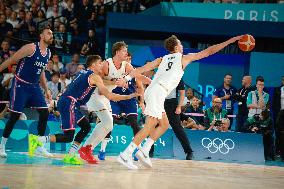 Olympic Games Paris 2024 - Men's Basketball Bronze Medal - Germany vs Serbia